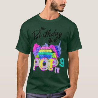 T-shirt 9e anniversaire L'anniversaire fille Pop It 9 9e a