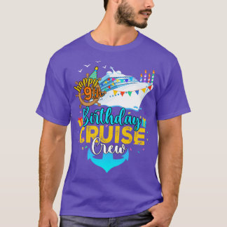 T-shirt 9e équipage de croisière