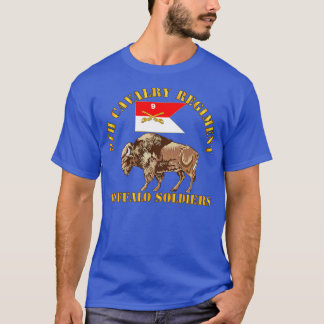 T-shirt 9e régiment de cavalerie Soldats buffles avec 9e C