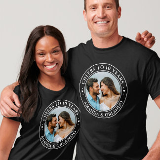 T-shirt À 10 ans de mariage - 10e anniversaire de mariage 
