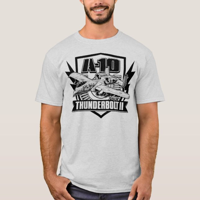 T-shirt A-10 Thunderbolt II (Devant)
