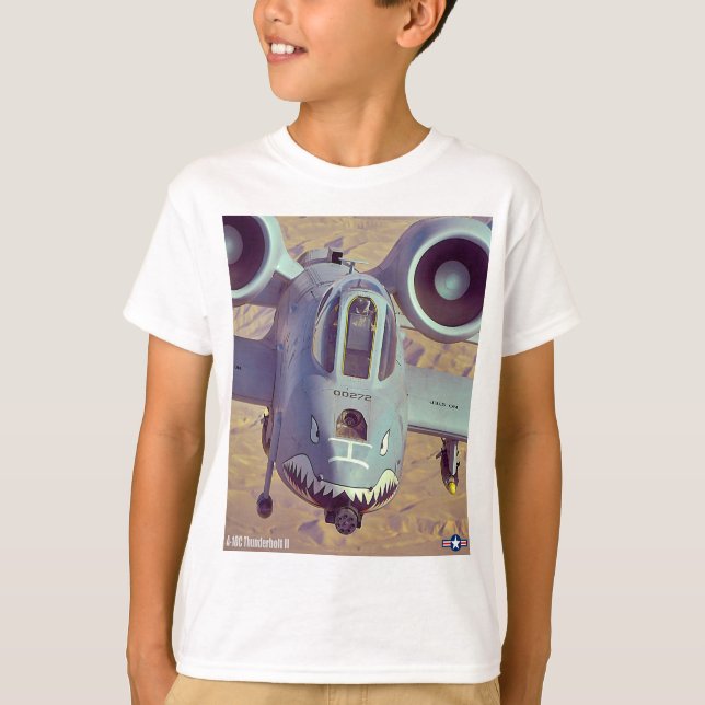 T-SHIRT A-10C THUNDERBOLT II (Devant)