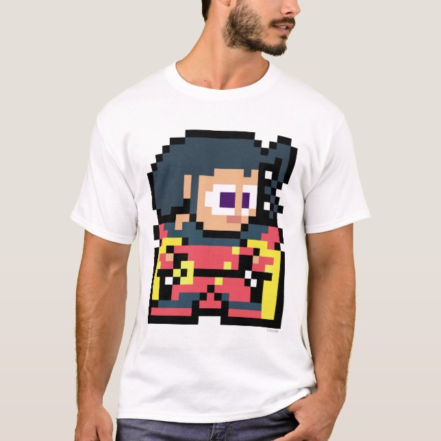 T-shirt à 8 bits s'est levé (Devant)