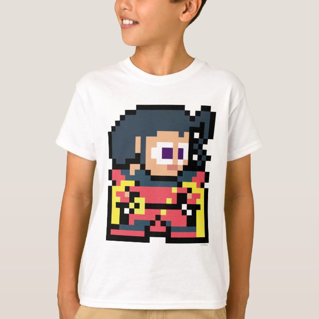 T-shirt à 8 bits s'est levé (Devant)