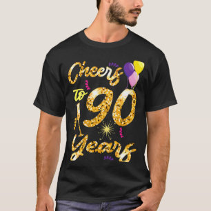T-shirt À 90 ans 1931 Célébration du 90e anniversaire