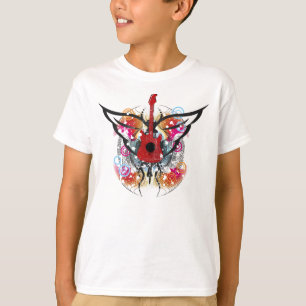T-shirt à ailes de guitare