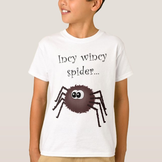 T-shirt à araignée incy Incy (Devant)