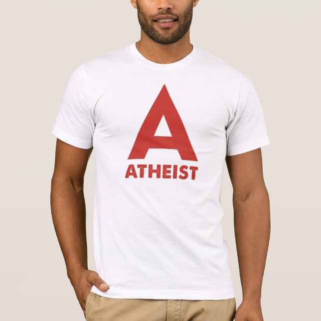T-SHIRT A : ATHÉE (Devant)