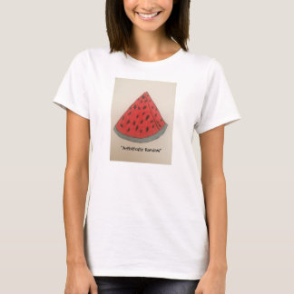 T-shirt à attelage de pastèque pour femmes