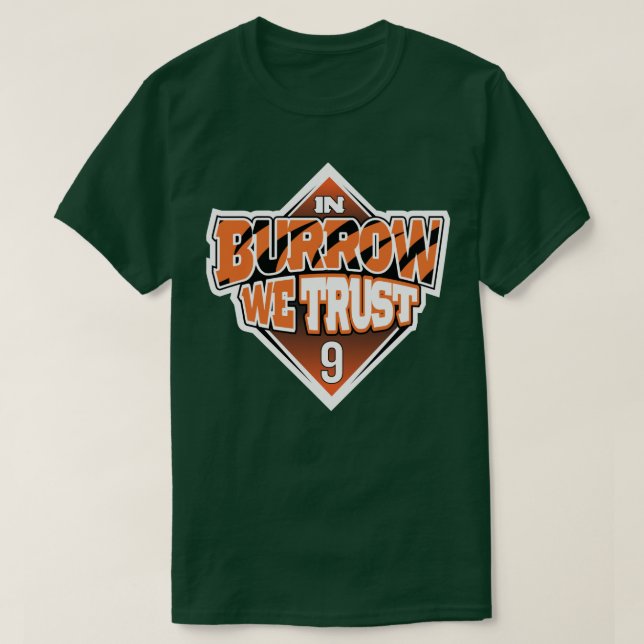 T-shirt À Burrow, nous avons confiance (Design devant)