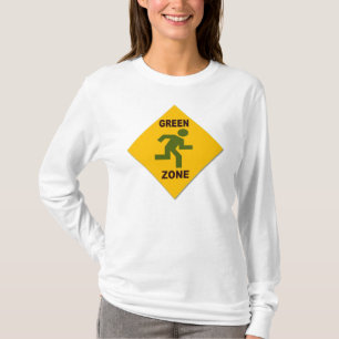 T-shirt à capuche pour femmes Green Zone