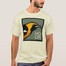 T-shirt à capuchon de loriot