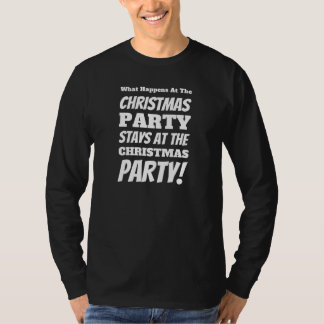T-shirt À ce que se produit aux séjours de fête de Noël…