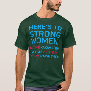T-shirt À celles qui sont fortes Nous les connaissons Fémi