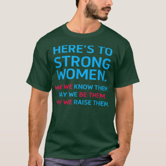 T-shirt À celles qui sont fortes Nous les connaissons Fémi