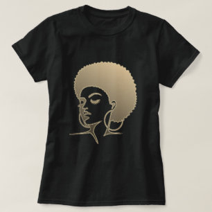 T-shirt à cheveux naturels