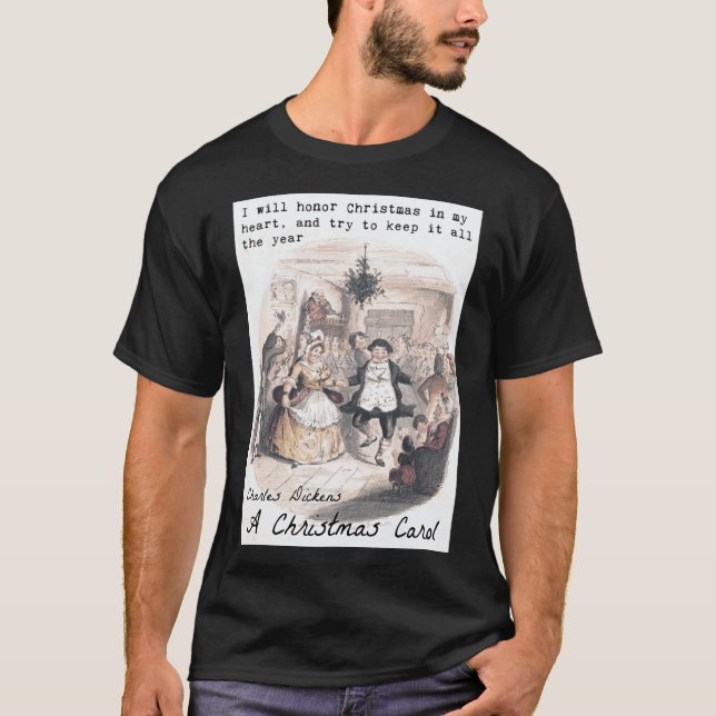 T-shirt A Christmas Carol funny (Devant)