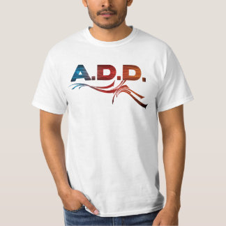 T-shirt A.D.D. Groupe de rock - chemise de fan