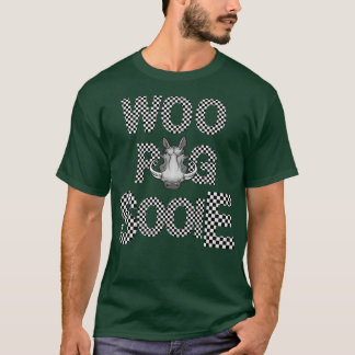 T-shirt à damiers Woo Pig Sooie