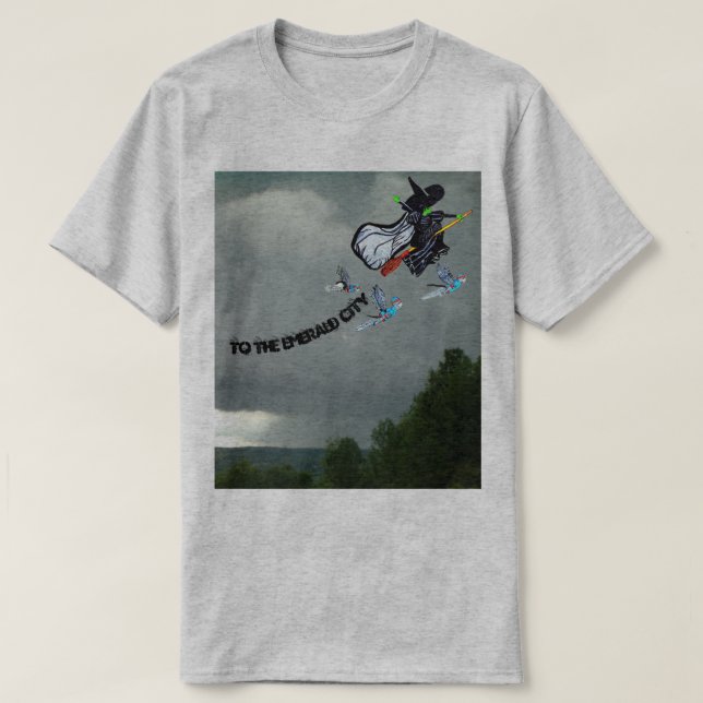 T-SHIRT À EMERALD  (Design devant)