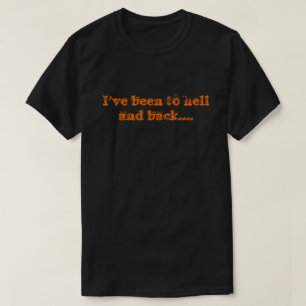 T-shirt A Été Pour L'Enfer Et Le Retour De La Nouveauté