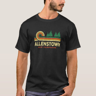 T-shirt À feuillage persistant Sunset Allenstown Forest Ne