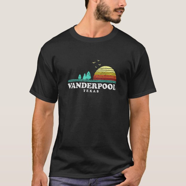 T-shirt À feuillage persistant Sunset Vanderpool Forest Te (Devant)
