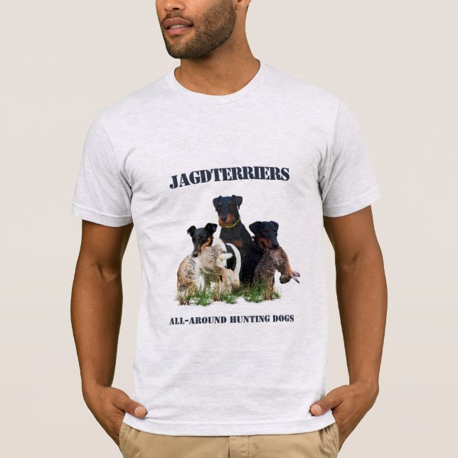 T-Shirt à flacon Jagdterrier (Devant)
