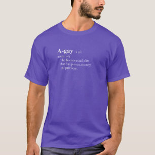 T-SHIRT A-GAY