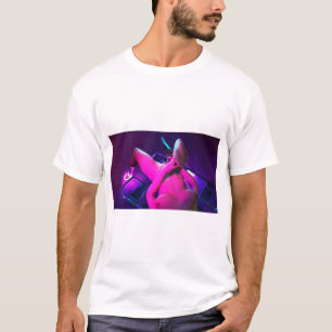 T-shirt A Girl And A Gun - Impression d'art