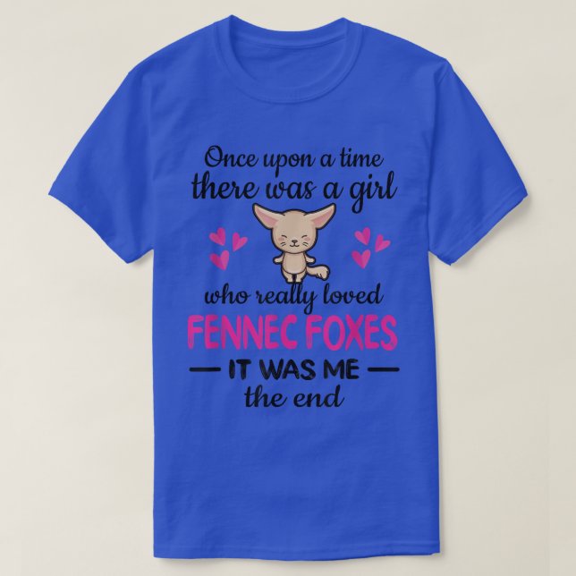T-shirt A Girl Who Really Loved Fennec Foes Lover 59  (Design devant)