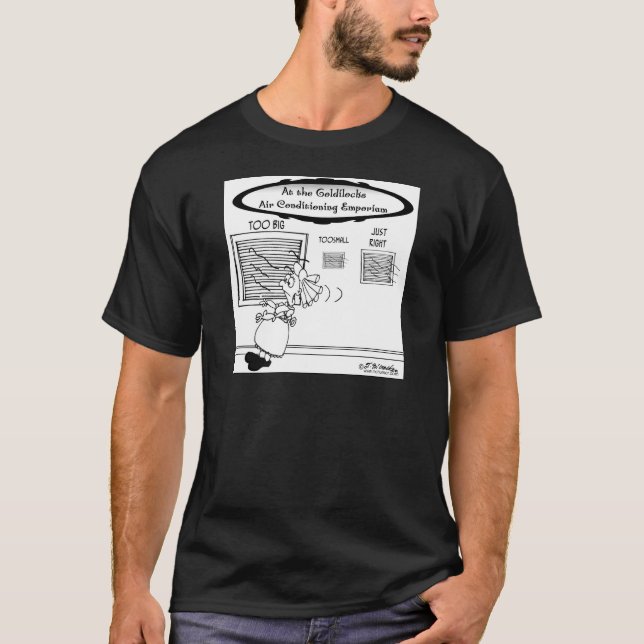 T-shirt À la climatisation de Goldilocks (Devant)