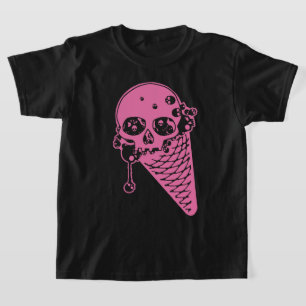 T-shirt à la crème glacée rose