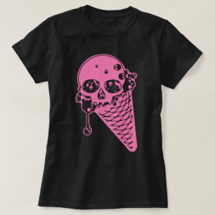 T-shirt à la crème glacée rose