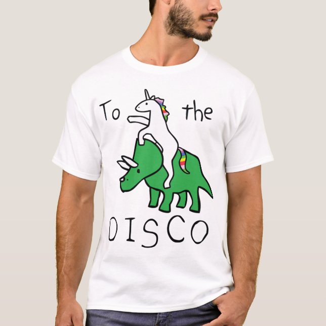 T-shirt À La Discothèque (Devant)