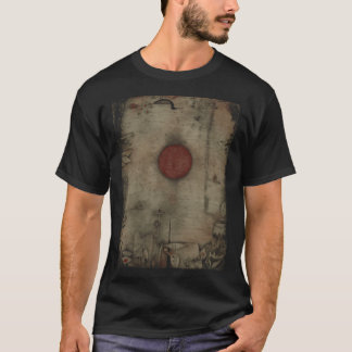 T-shirt À la manière d'une tapisserie en cuir Motif abstra