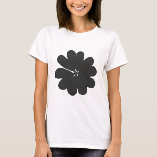 T-shirt à la mode en métal argenté