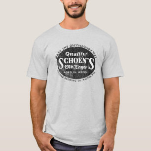 T-shirt à la mode rétro du vieil aspirateur Schoen