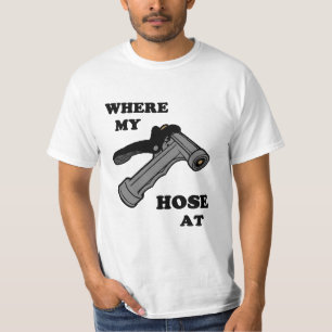 T-shirt À là où mon tuyau