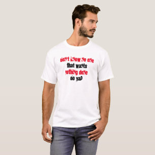 T-shirt À la recherche d'un travail Terre-Neuve Dire -