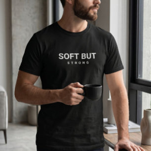 T-Shirt à la typographie minimaliste douce mais fo
