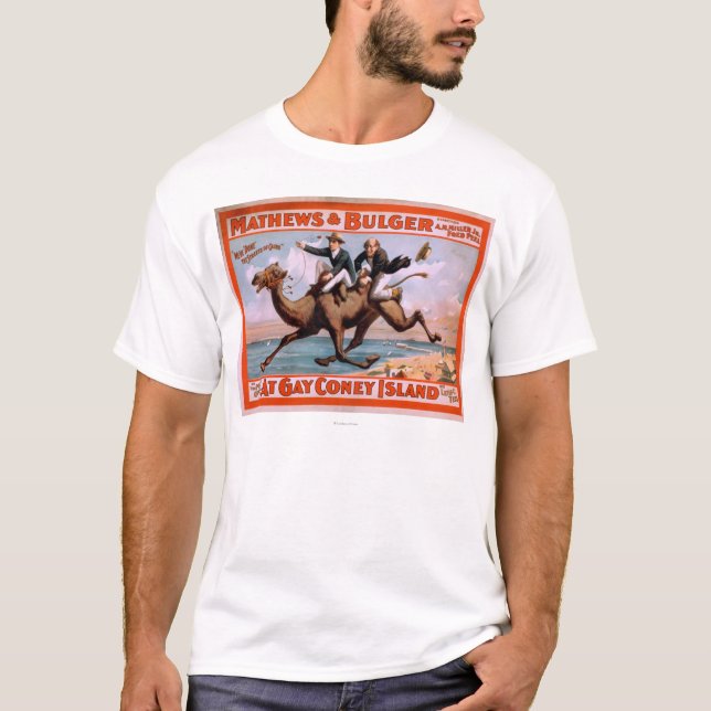 T-shirt "À l'affiche #4 de comédie musicale de Coney (Devant)