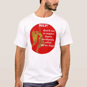 T-shirt À l'aide ! Secours aux tremblements de terre au Ja