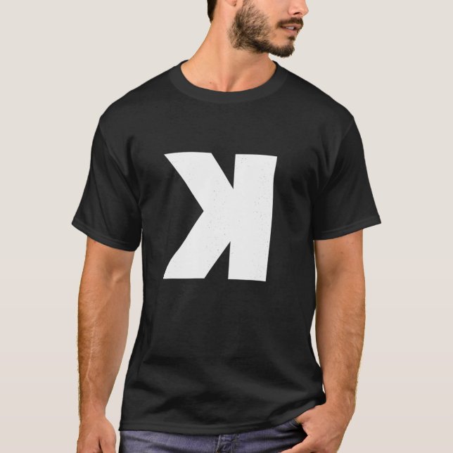 T-shirt À L'Arrière K Strikeout Baseball Softball Pitcher  (Devant)