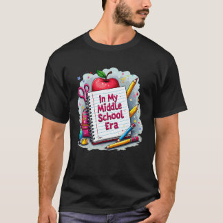 T-shirt à l'époque de mon collège enseignant enfants retou