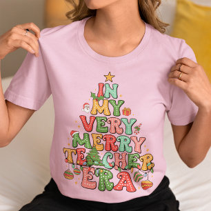 T-shirt À l'époque de Noël de mon très joyeux professeur