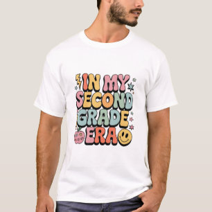 T-shirt À l'ère de ma deuxième année 2e année Enseignant R