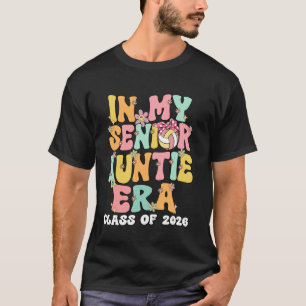 T-shirt À l'ère de ma tante aînée Groovy Volleyball Senior