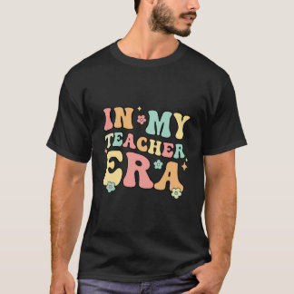 T-shirt À L'Ère De Mon Enseignant Premier Jour D'École Ret