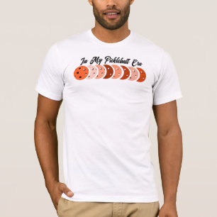 T-shirt À l'ère de mon Pickleball - Orange Vibes Design